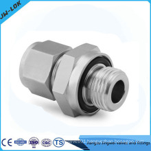 Stainless steel pipe fittings with rubber